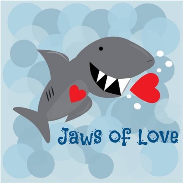 Picture of Jaws Of Love SVG File