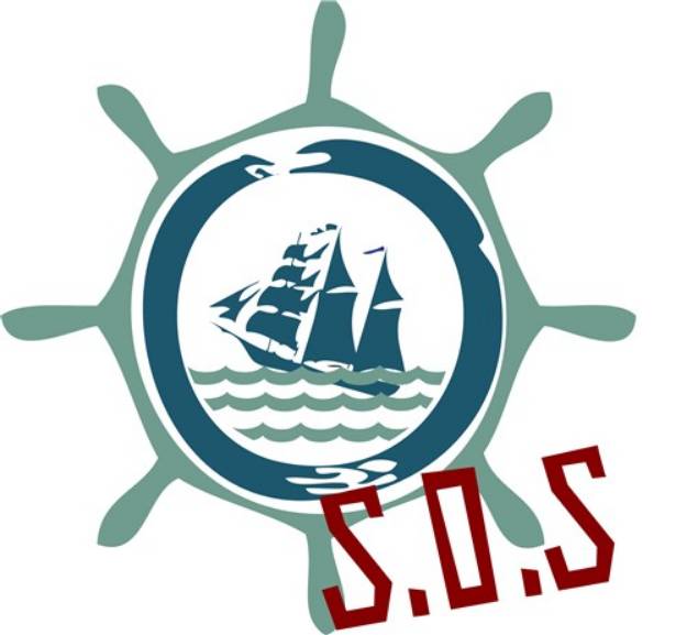 Picture of S.O.S. SVG File