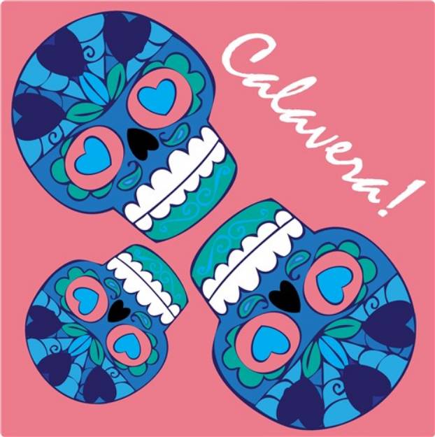 Picture of Calavera! SVG File