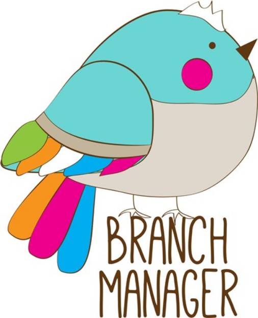 Picture of Branch Manager SVG File