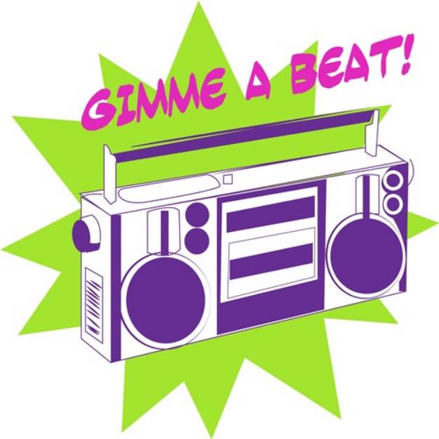 Picture of Gimme A Beat SVG File