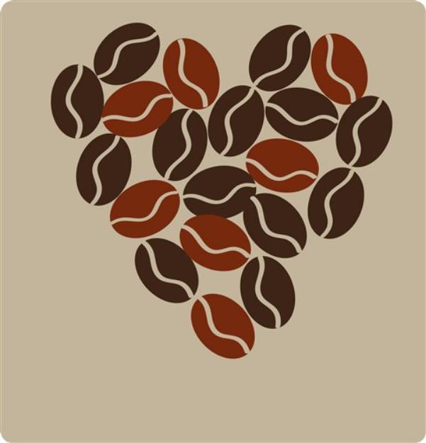 Picture of Coffee Beans SVG File