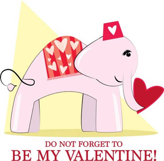 Picture of Be My Valentine SVG File