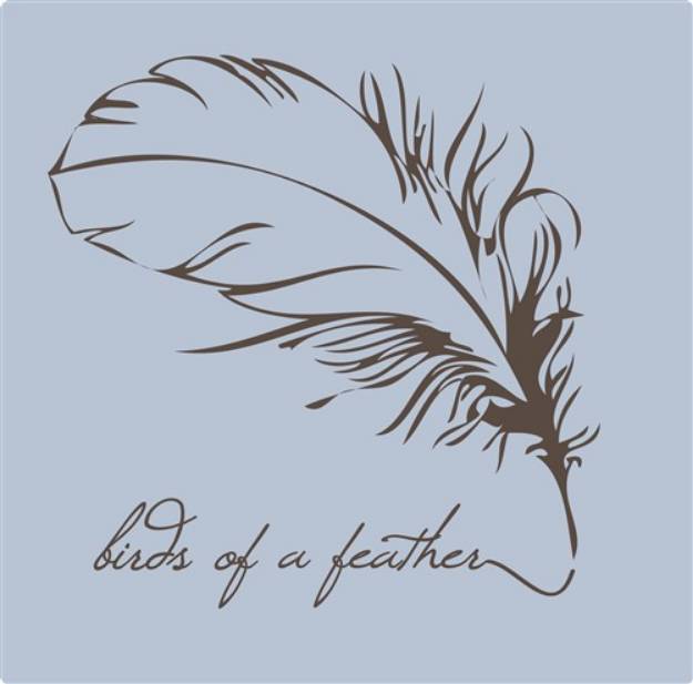 Picture of Birds Of A Feather SVG File