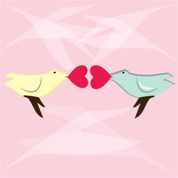 Picture of Finches SVG File