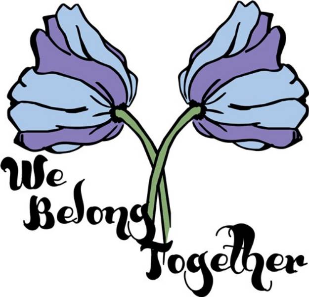 Picture of We Belong Together SVG File