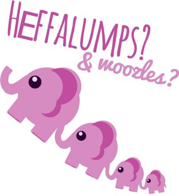 Picture of Heffalumps SVG File