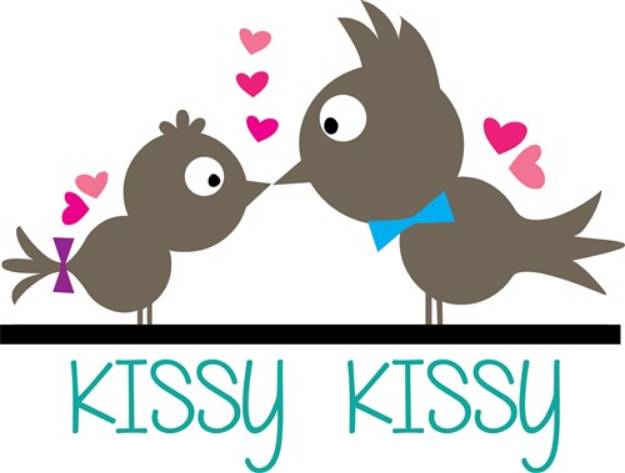 Picture of Kissy Kissy SVG File