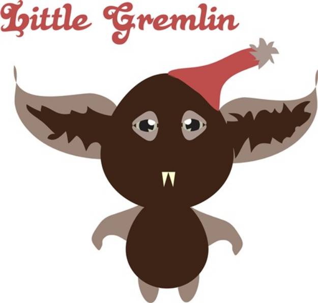 Picture of Gremlin Bat SVG File