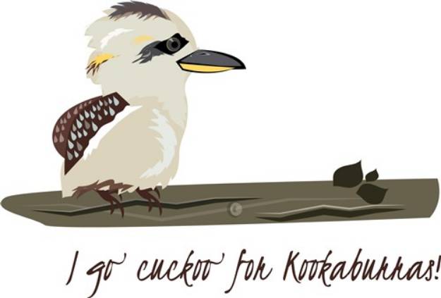 Picture of Cuckoo Kookaburras SVG File