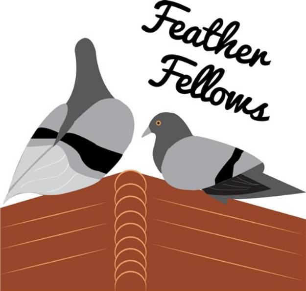 Picture of Feather Fellows SVG File