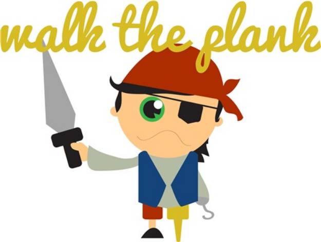 Picture of Walk the Plank SVG File