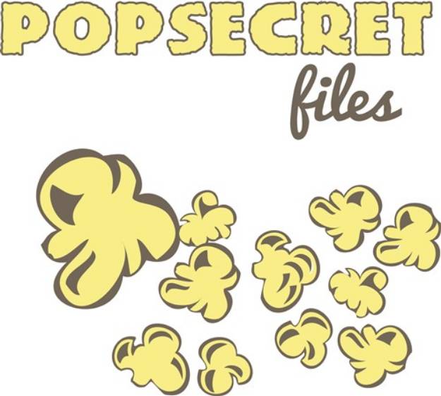 Picture of Popsecret Files SVG File