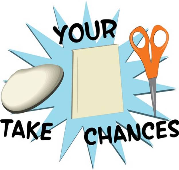 Picture of Take You Chances SVG File