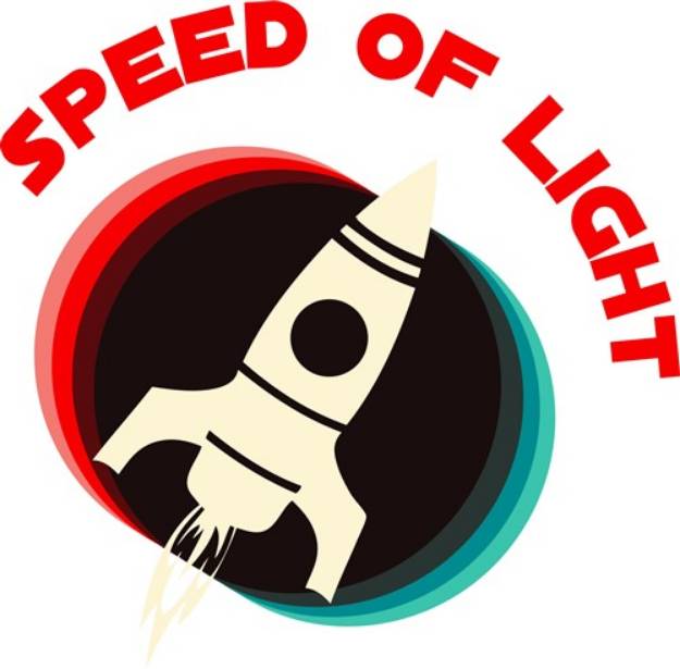 Picture of Speed of Light SVG File
