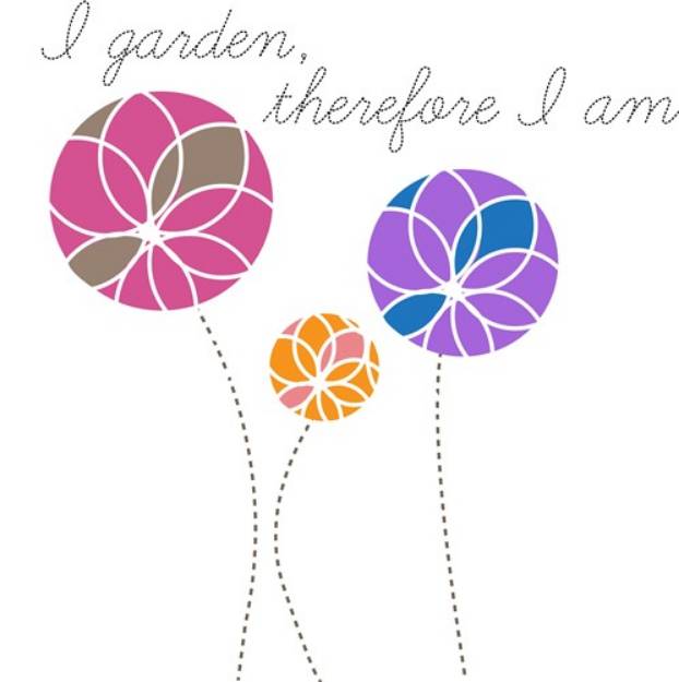 Picture of I Garden SVG File