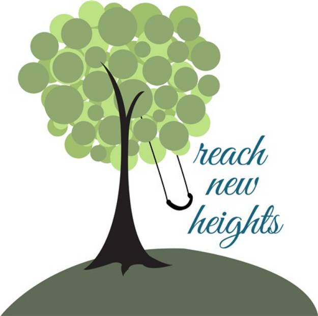 Picture of Reach New Heights SVG File