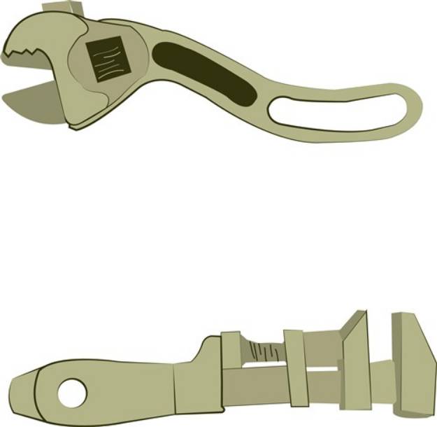 Picture of Wrench Tools SVG File