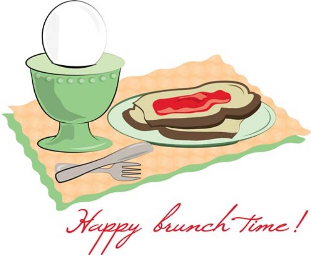 Picture of Happy Brunch Time SVG File