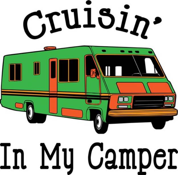 Picture of Camper Cruisin SVG File