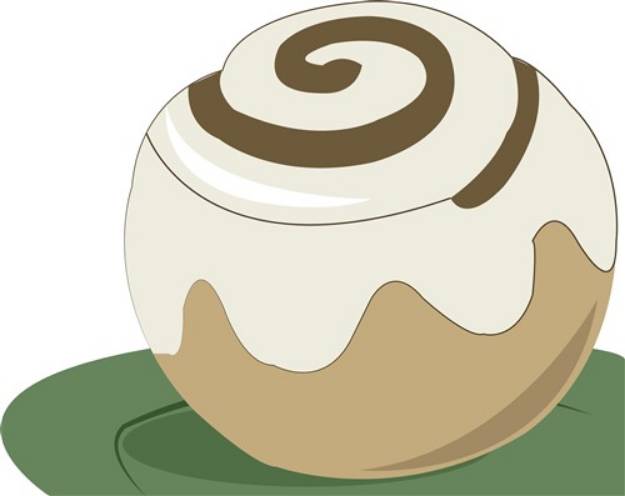 Picture of Cinnamon Roll SVG File