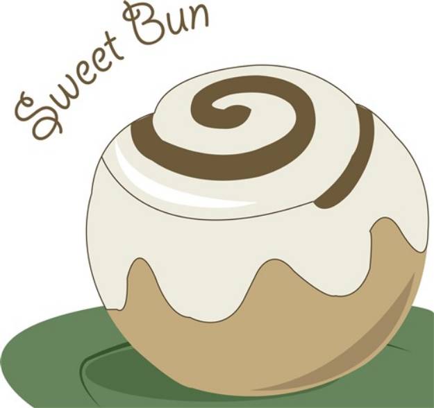 Picture of Sweet Bun SVG File