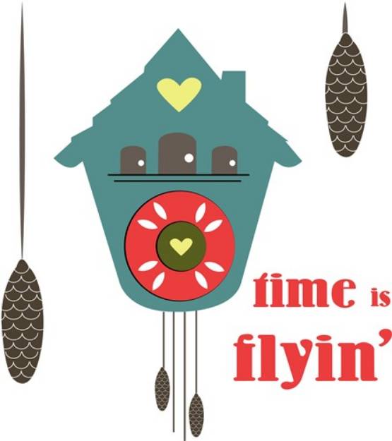 Picture of Flyin Time SVG File