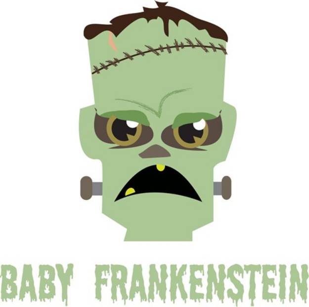 Picture of Baby Frankenstein SVG File