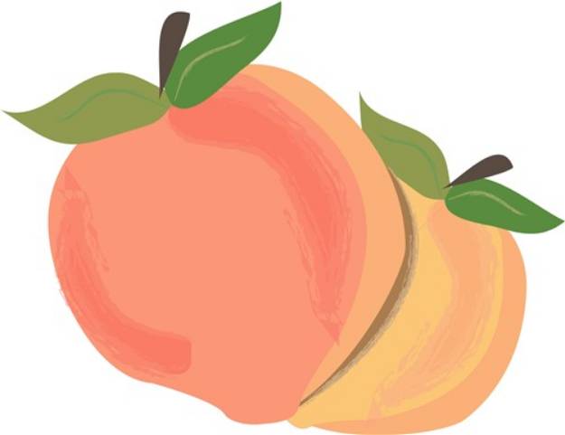 Picture of Peaches SVG File