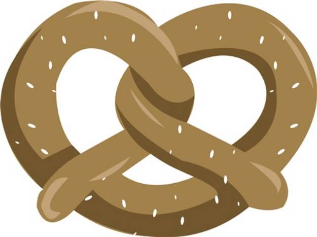 Picture of Pretzel SVG File