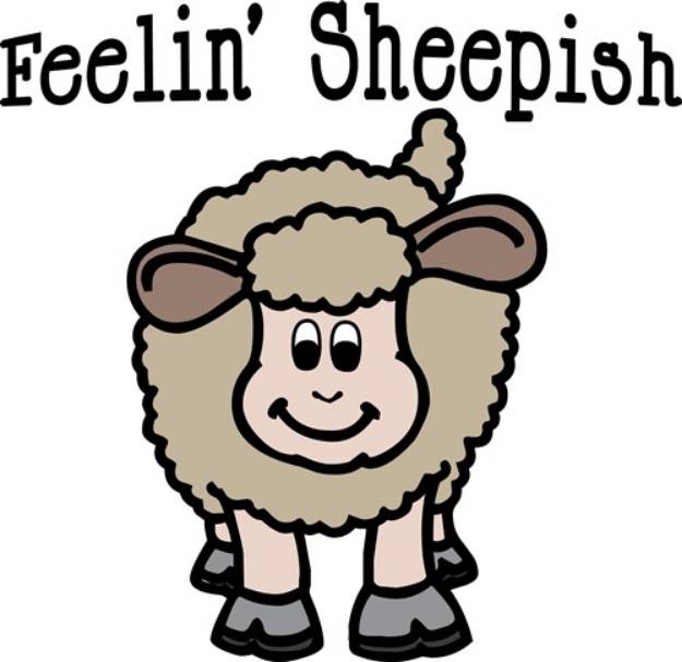 Picture of Feelin Sheepish SVG File