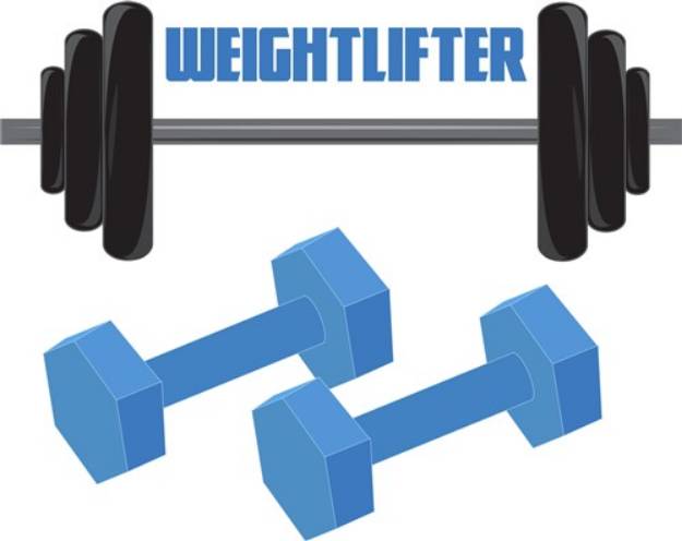 Picture of Weightlifter SVG File