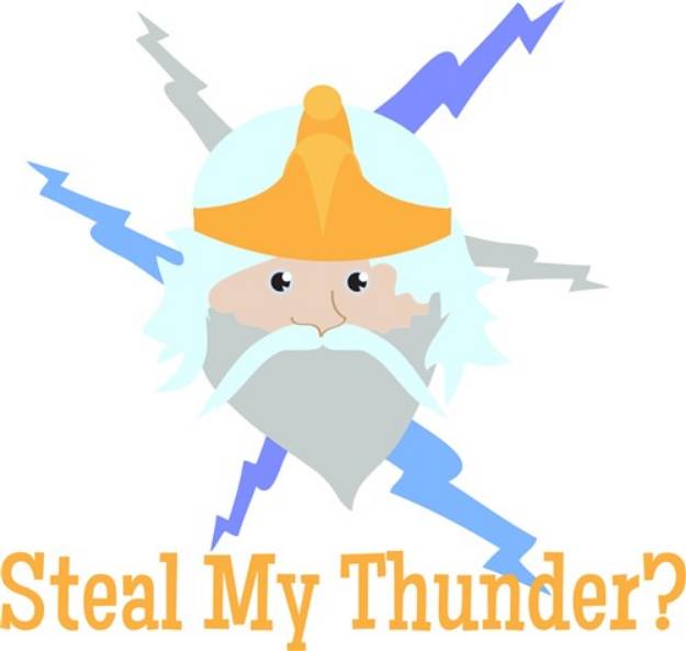 Picture of Steal My Thunder SVG File