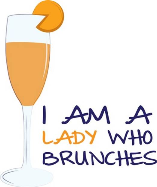 Picture of Lady Brunches SVG File