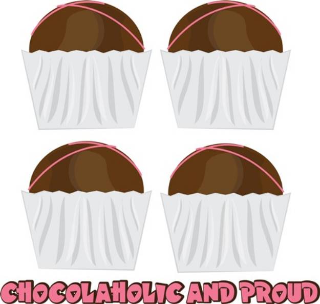 Picture of Chocolaholic SVG File