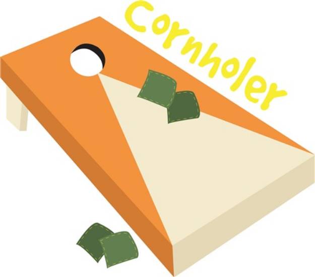 Picture of Cornholer SVG File