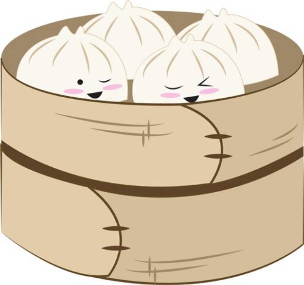 Picture of Dumplings SVG File