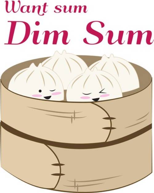 Picture of Dim Sum SVG File