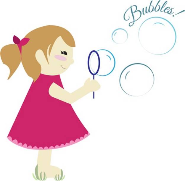 Picture of Bubbles! SVG File