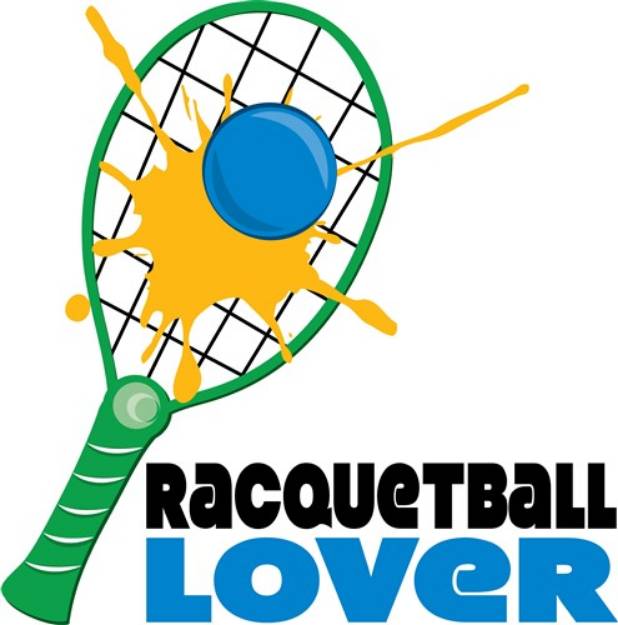 Picture of Racquetball Lover SVG File