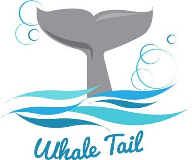 Picture of Whale Tail SVG File