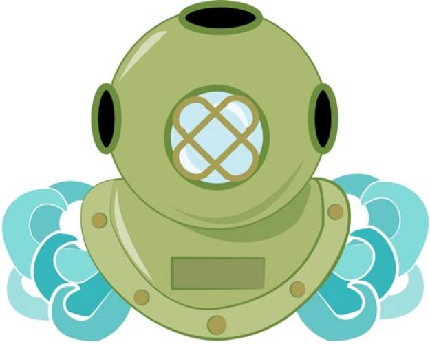 Picture of Deep Sea Diver SVG File