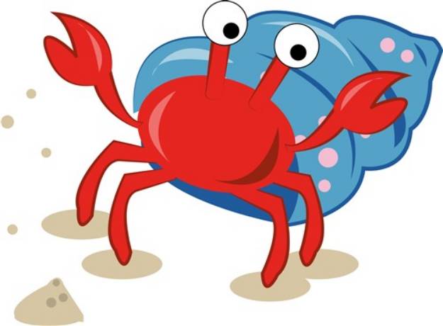 Picture of Dancing Crab SVG File