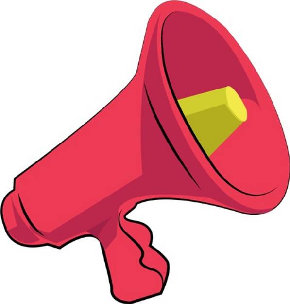 Picture of Bullhorn SVG File