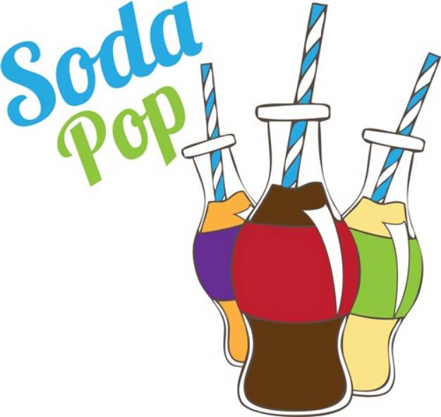 Picture of Soda Pop SVG File