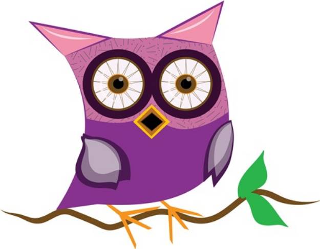 Picture of Owl Branch SVG File