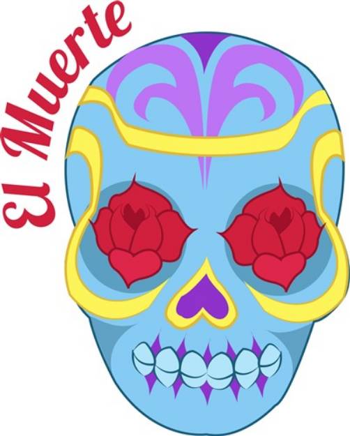 Picture of El Muerte SVG File