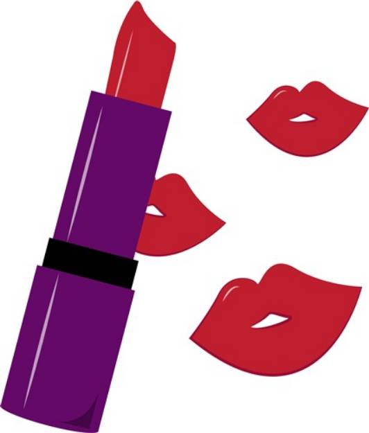 Picture of Lips Kiss SVG File