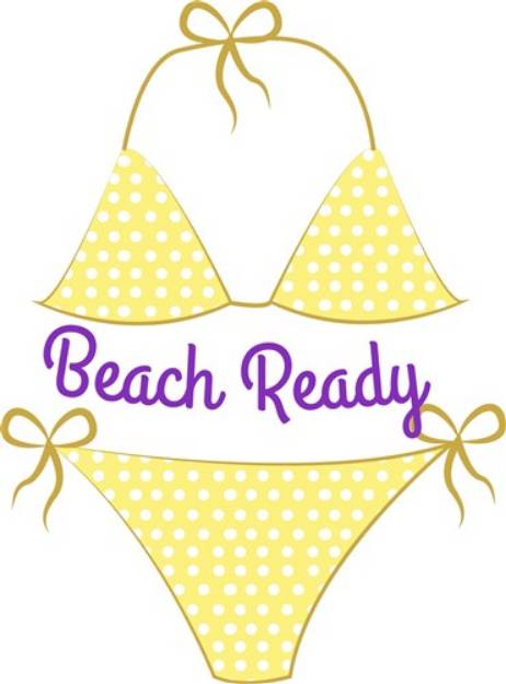 Picture of Beach Ready SVG File