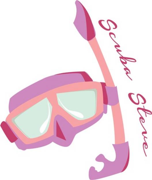 Picture of Scuba Steve SVG File